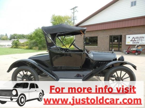 1917 Chevrolet 490 Roadster Manual Restored