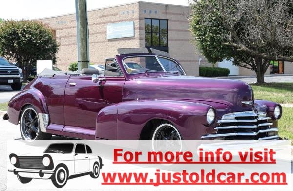 1948 Chevrolet Fleetmaster 383 V8 2 Doors