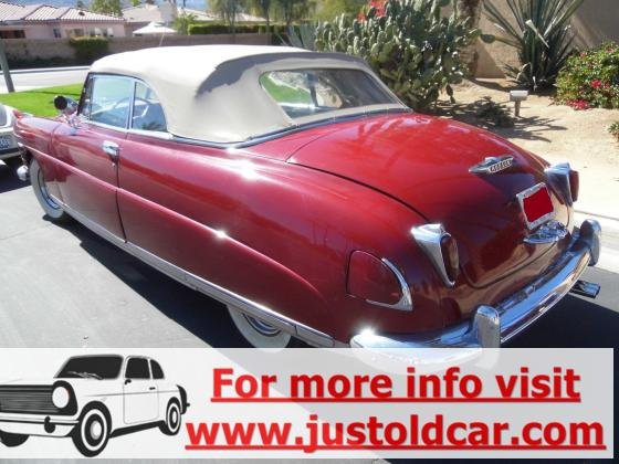 1949 Hudson Super Twin H Power Convertible AC 308