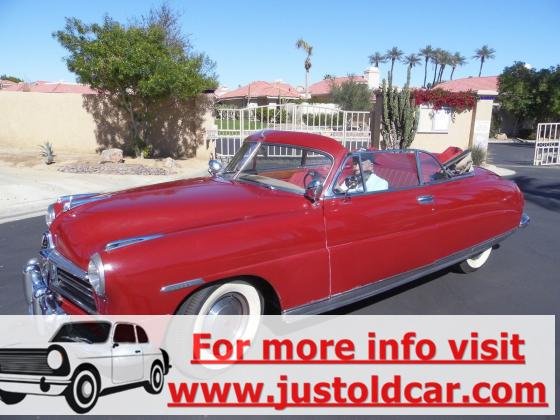 1949 Hudson Super Twin H Power Convertible AC 308