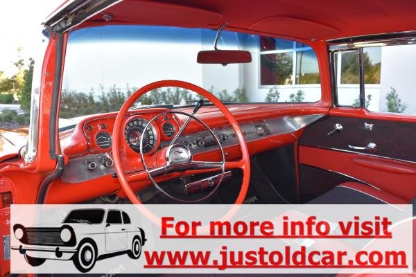 1957 Chevrolet Bel Air Red 283Ci V8 Automatic