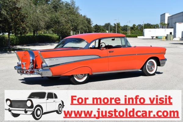 1957 Chevrolet Bel Air Red 283Ci V8 Automatic