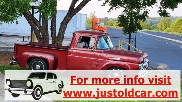 1959 Ford F-100 Pickup Truck Automatic