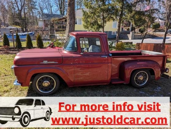 1959 Ford F-100 Pickup Truck Automatic