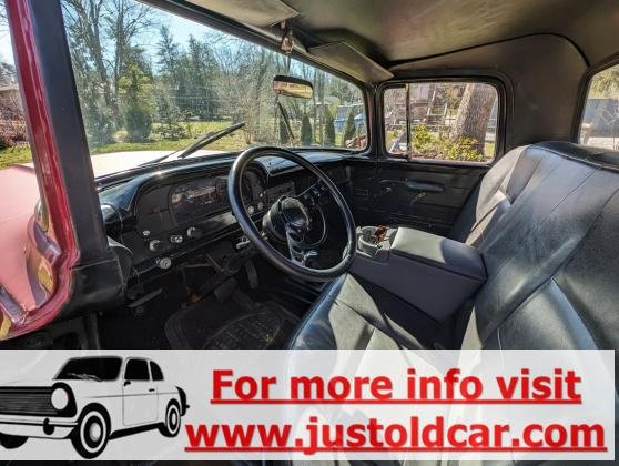 1959 Ford F-100 Pickup Truck Automatic