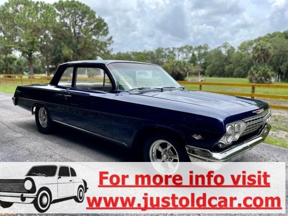 1962 Chevrolet Biscayne Automatic 2WD Blue