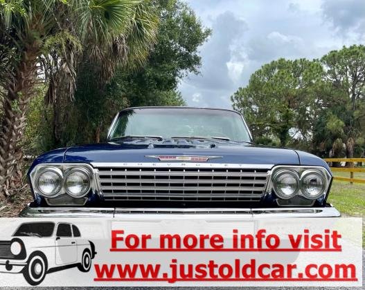 1962 Chevrolet Biscayne Automatic 2WD Blue