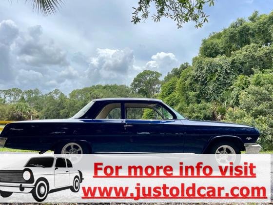 1962 Chevrolet Biscayne Automatic 2WD Blue