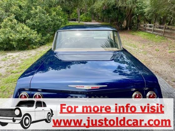 1962 Chevrolet Biscayne Automatic 2WD Blue