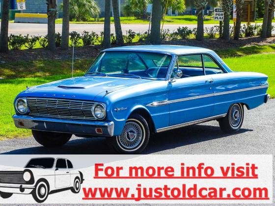 1963 Ford Falcon Sprint 260 V8 Coupe