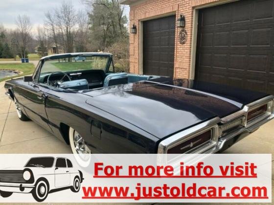 1964 Ford Thunderbird 8 Cyl 390Ci Automatic Convertible