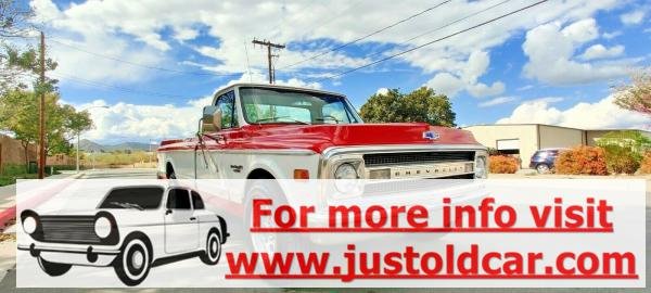 1969 Chevrolet C20 Pick Up Truck 350