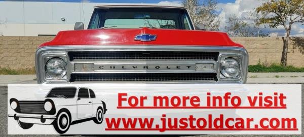 1969 Chevrolet C20 Pick Up Truck 350