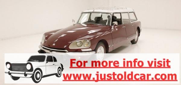 1969 Citroen D21 Luxe Station Wagon 132.7ci