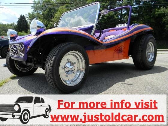 1970 Volkswagen Dune Buggy Manual 1600cc