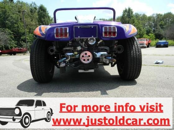 1970 Volkswagen Dune Buggy Manual 1600cc