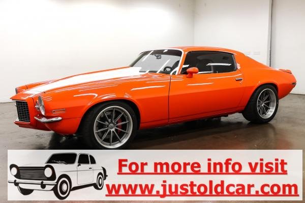 1971 Chevrolet Camaro Pro 6.2l LS3 Orange