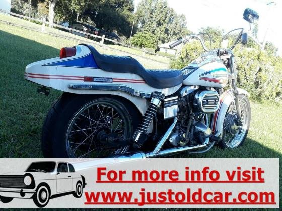 1971 Harley-Davidson FX 1200 Boat Tail Super Glide