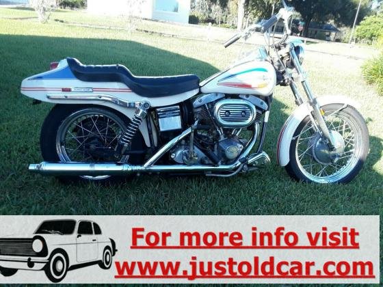 1971 Harley-Davidson FX 1200 Boat Tail Super Glide