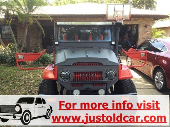 1971 Toyota FJ40 Cruiser Manual SUV