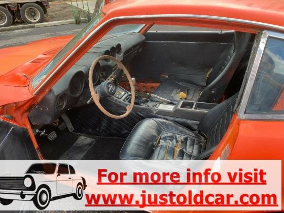 1973 Datsun Z-Series 240Z Manual Project Car!