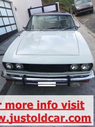 1974 Jensen Interceptor SERIES III White