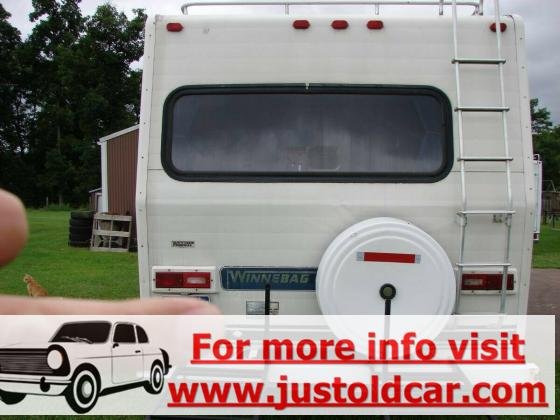 1984 Winnebago Minnie Winnie Class C Motorhome 20' Sleeps 6