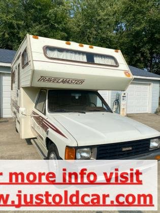 1986 Toyota Savannah TravelMaster Motorhome