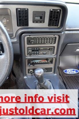 1988 Ford Thunderbird Turbo 2.3L Sunroof