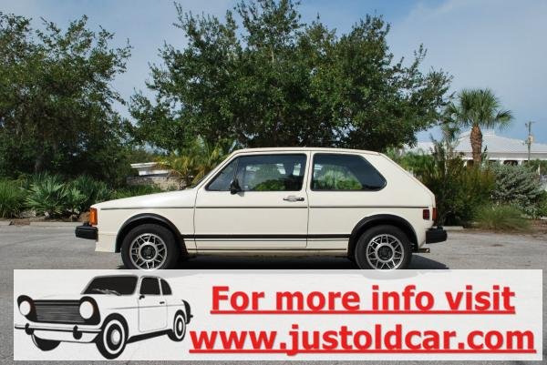 1983 Volkswagen Rabbit GTI Hatchback