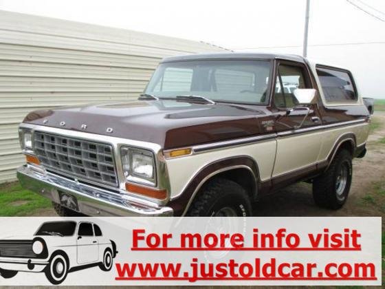 1979 Ford Bronco Ranger 4x4 XLT