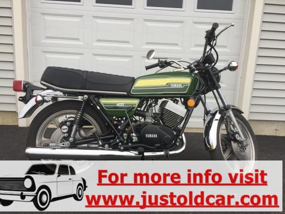 1976 Yamaha RD400 Original