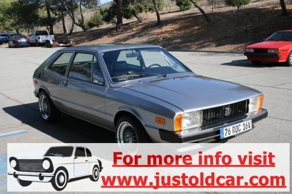 1976 Vw Scirocco MK1