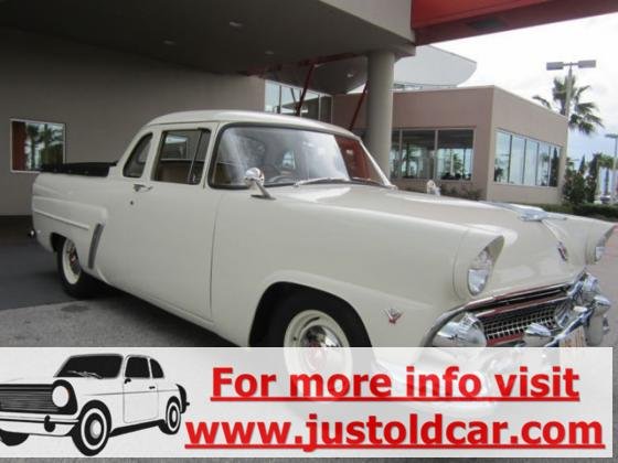 1955 Ford UTE V8 Mainline 272 Manual