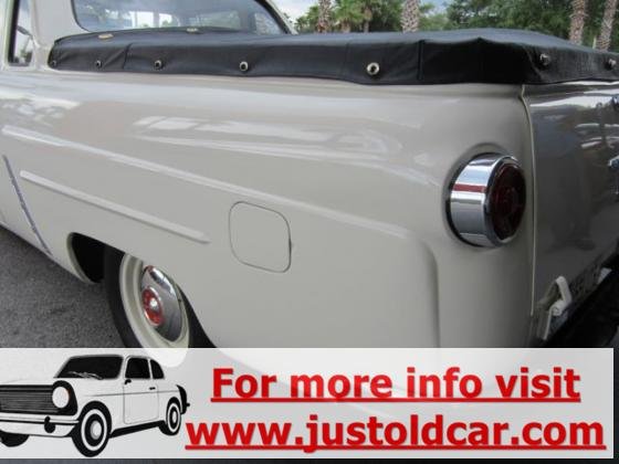 1955 Ford UTE V8 Mainline 272 Manual