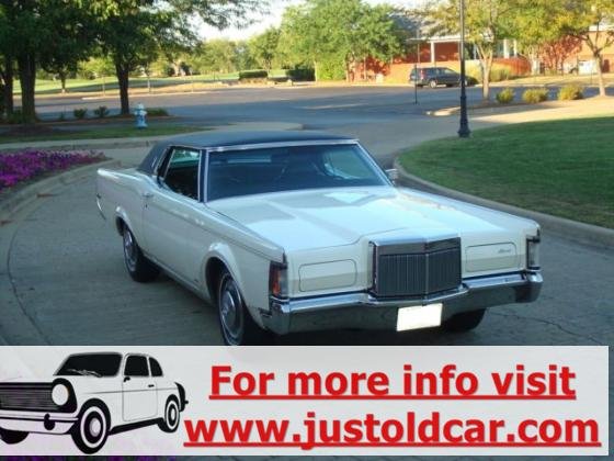 1970 Lincoln Mark III 460 V8 Low Miles