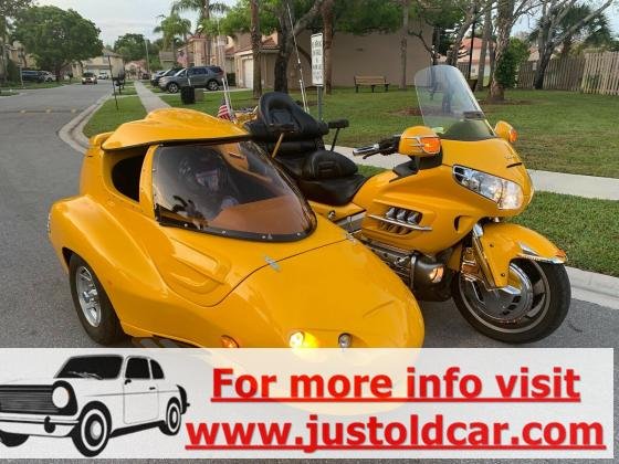 2001 Honda Gold Wing GL1800 and Sidecar