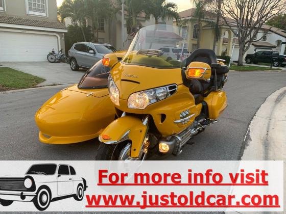 2001 Honda Gold Wing GL1800 and Sidecar