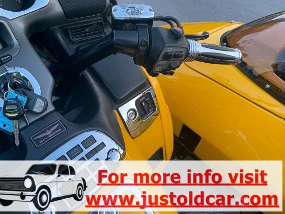 2001 Honda Gold Wing GL1800 and Sidecar