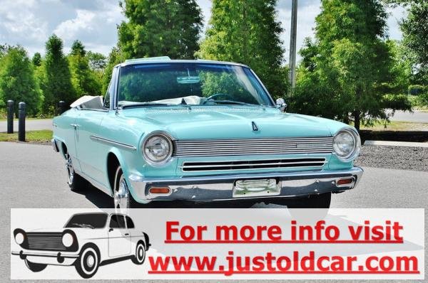 1964 AMC Rambler American 440 Convertible Power Top