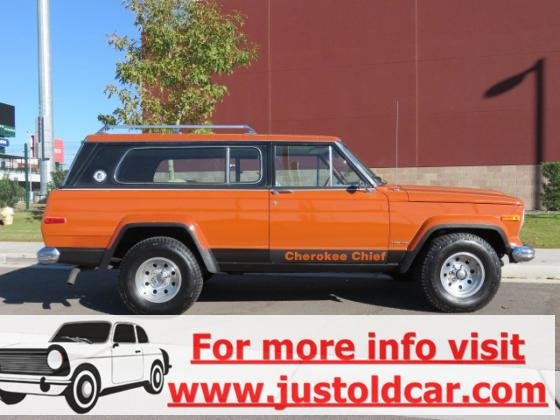 1976 Jeep Cherokee Chief WideTrac