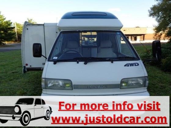 1991 Toyota Townace 4X4 Syncro Diesel Motorhome