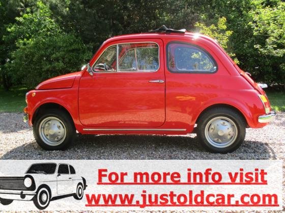 1970 Fiat 500 F Round Odometer Model Restored