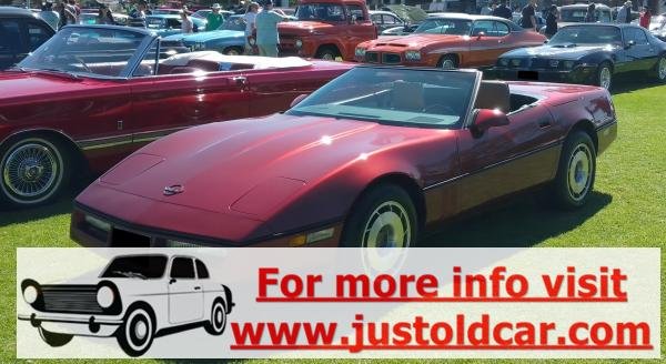 1987 Chevrolet Corvette Convertible