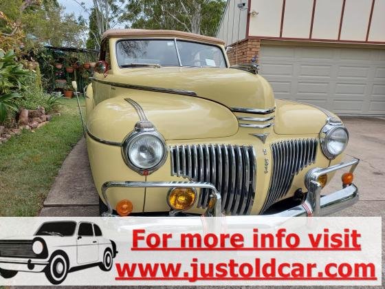 1941 DeSoto S8 Convertible