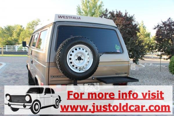 1986 Volkswagen Syncro 4WD Westfalia Camper