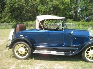 1928 Ford Model A Roadster Rumble Seat