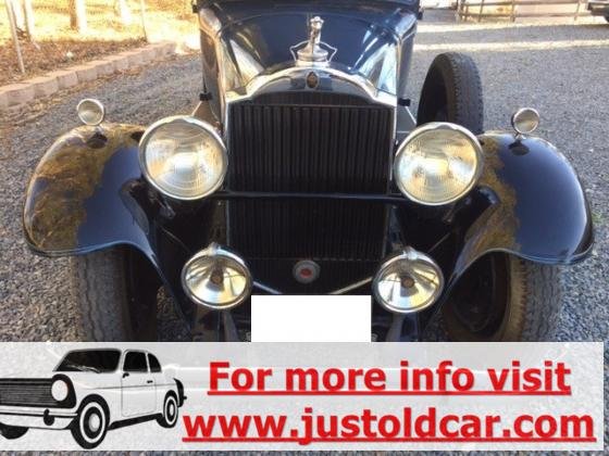 1931 Packard Model 833 5 Passenger Coupe Manual