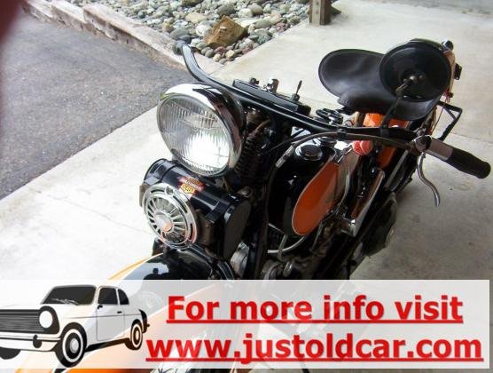 1934 Harley-Davidson VD Older Restoration 1200cc