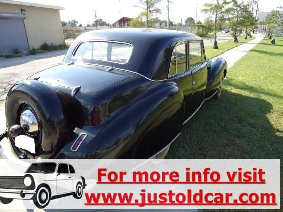 1941 Lincoln Continental Coupe Manual V12